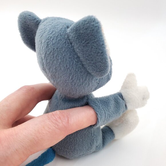 RARE Vintage Cartoon Network “Tom & Jerry” Mini Plush Finger Puppets – Set of 2 - Picture 4 of 10